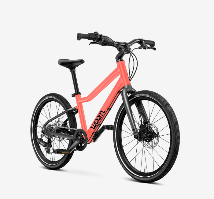 woom EXPLORE 4 in neon coral