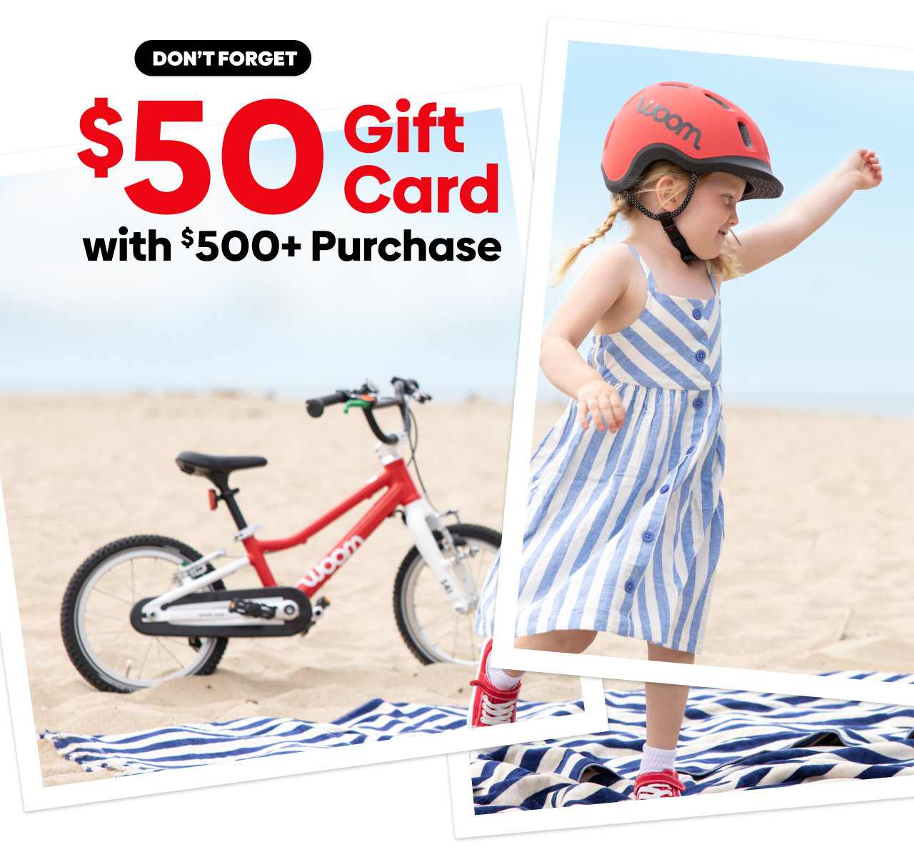 Don't Forget: Earn a $50 Gift Card with Every $500 Purchase