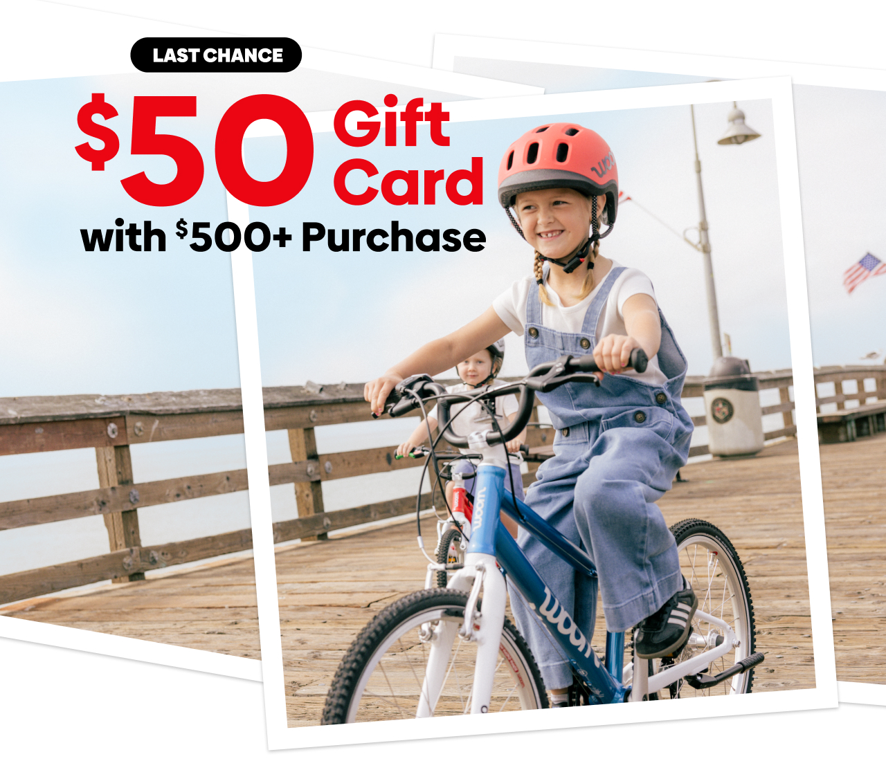 Last Chance: Earn a $50 Gift Card with Every $500 Purchase