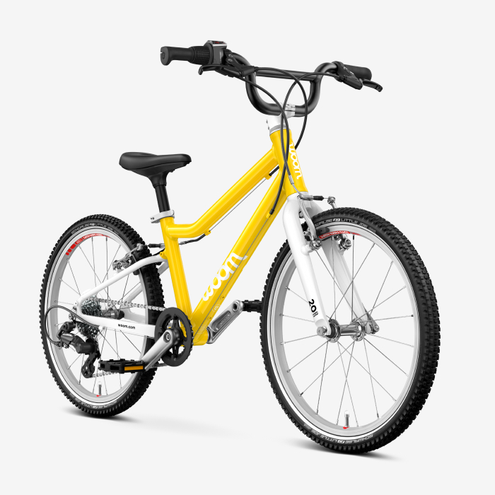 woom GO.4 in vibrant yellow