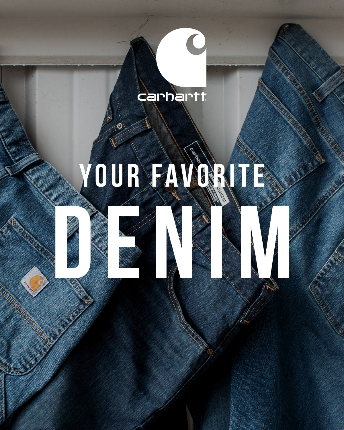 Your favorite denim is fully-stocked and ready to work. 