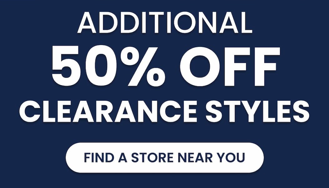 Clearance Styles Additional 50% OFF 