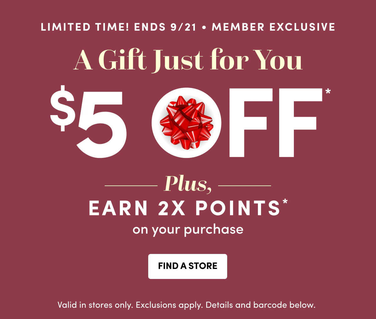 Member Appreciation Days 25% OFF | Code: MEMBERS25
