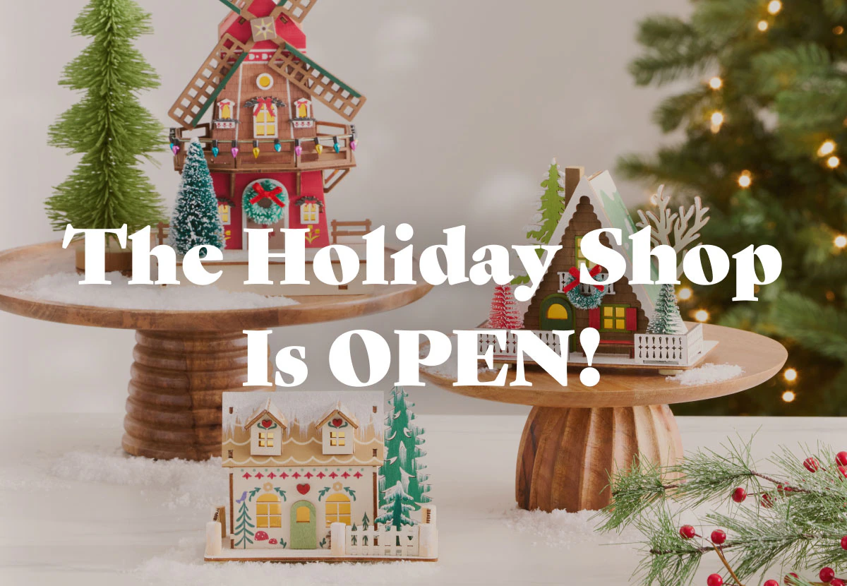 The Holiday Shop is OPEN