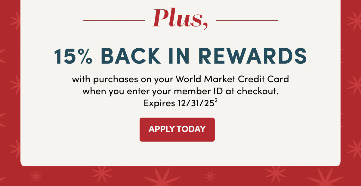 Plus 15% Back In rewards
