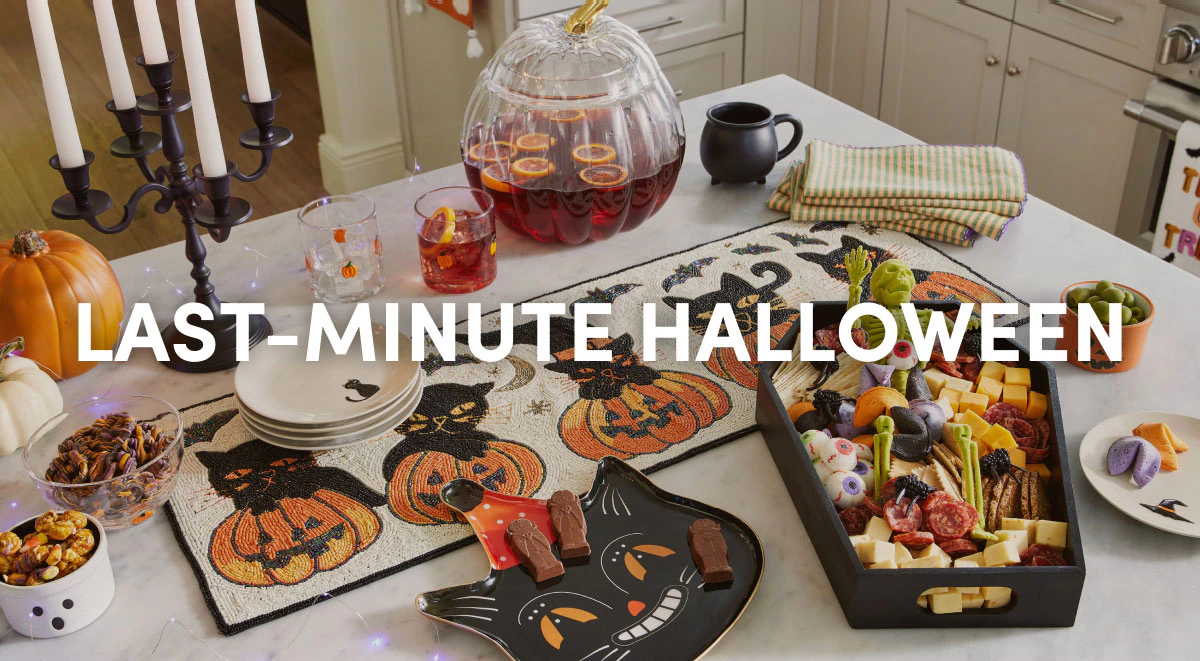 LAST - MINUTE HALLOWEEN