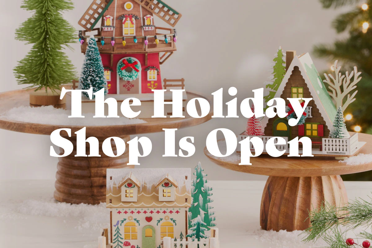 The Holiday Shop Is Open