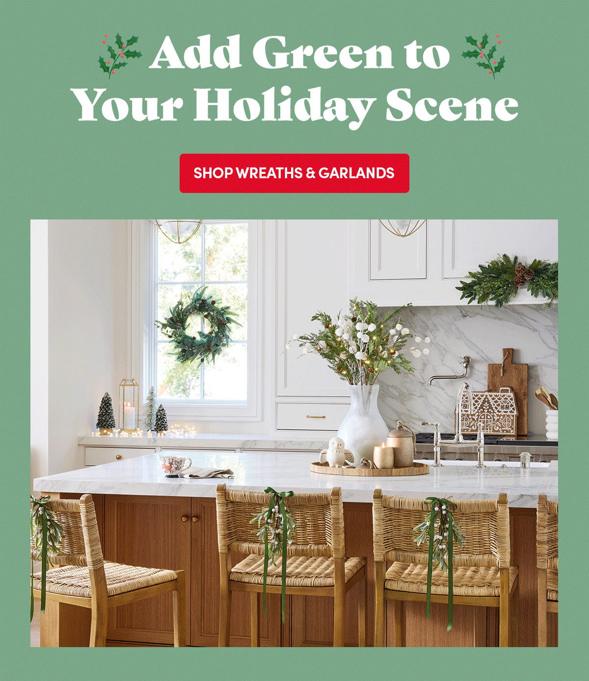 SHOP WREATHS & GARLANDS