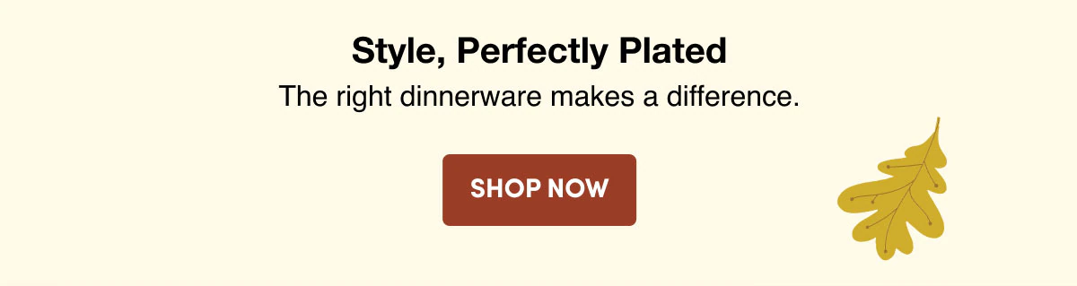 Style, Perfectly Plated