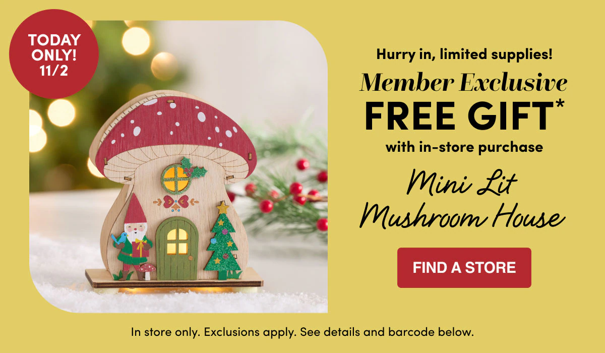 Mini Lit Mushroom House&nbsp;