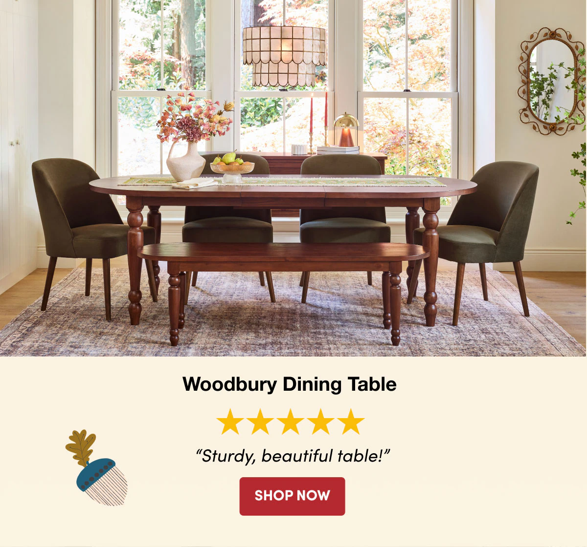 Woodbury Dining Table