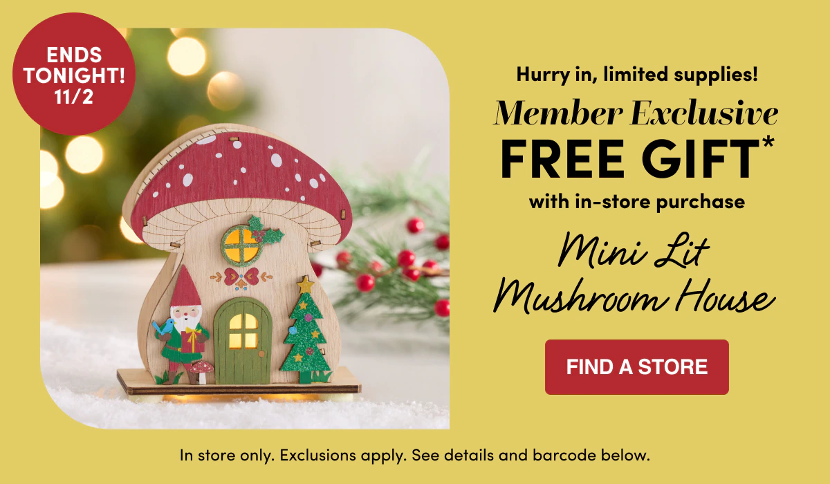Mini Lit Mushroom House&nbsp;