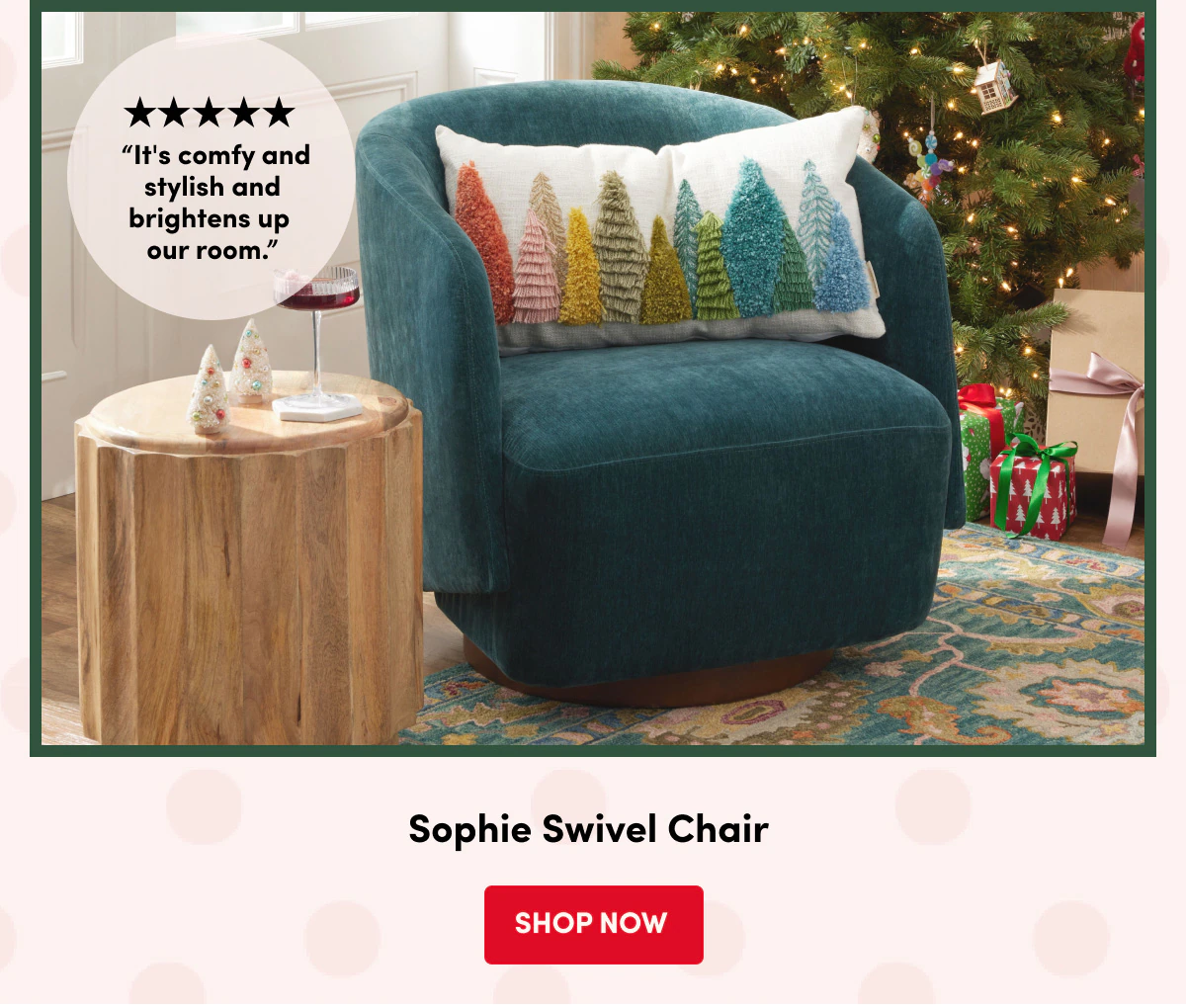 Sophie Swivel Chair SHOP NOW