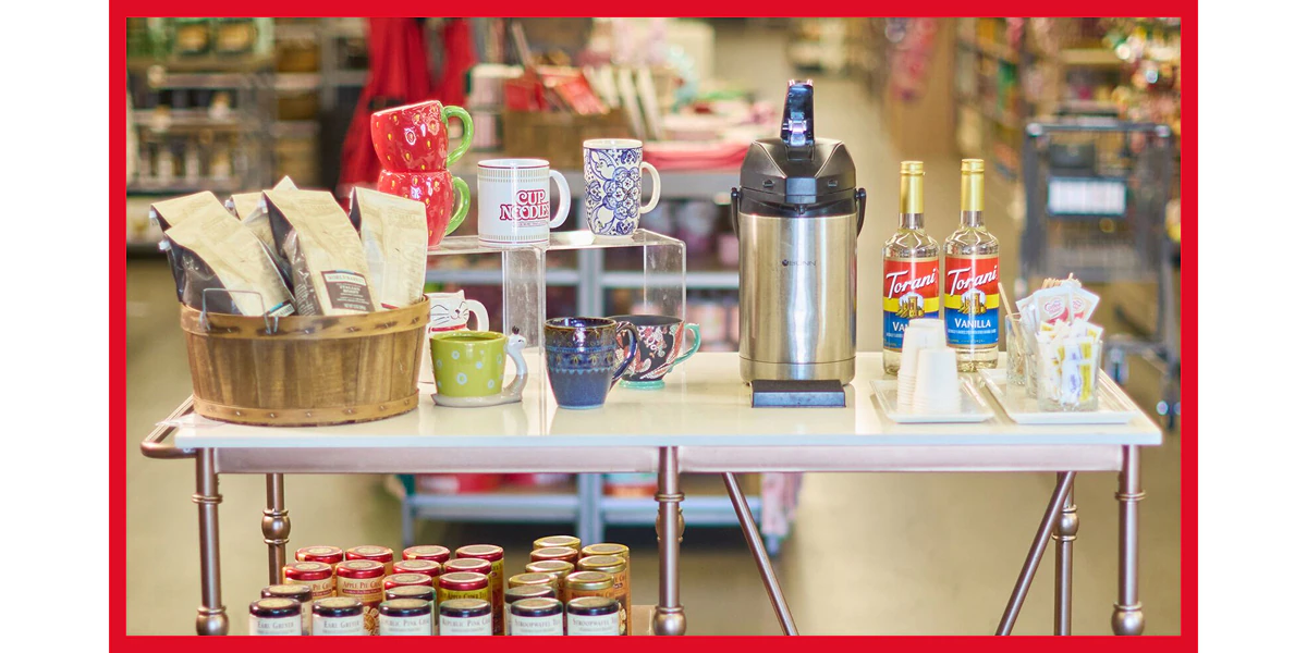 We're brewing up freebies at our Coffee Cart! - Find a Store