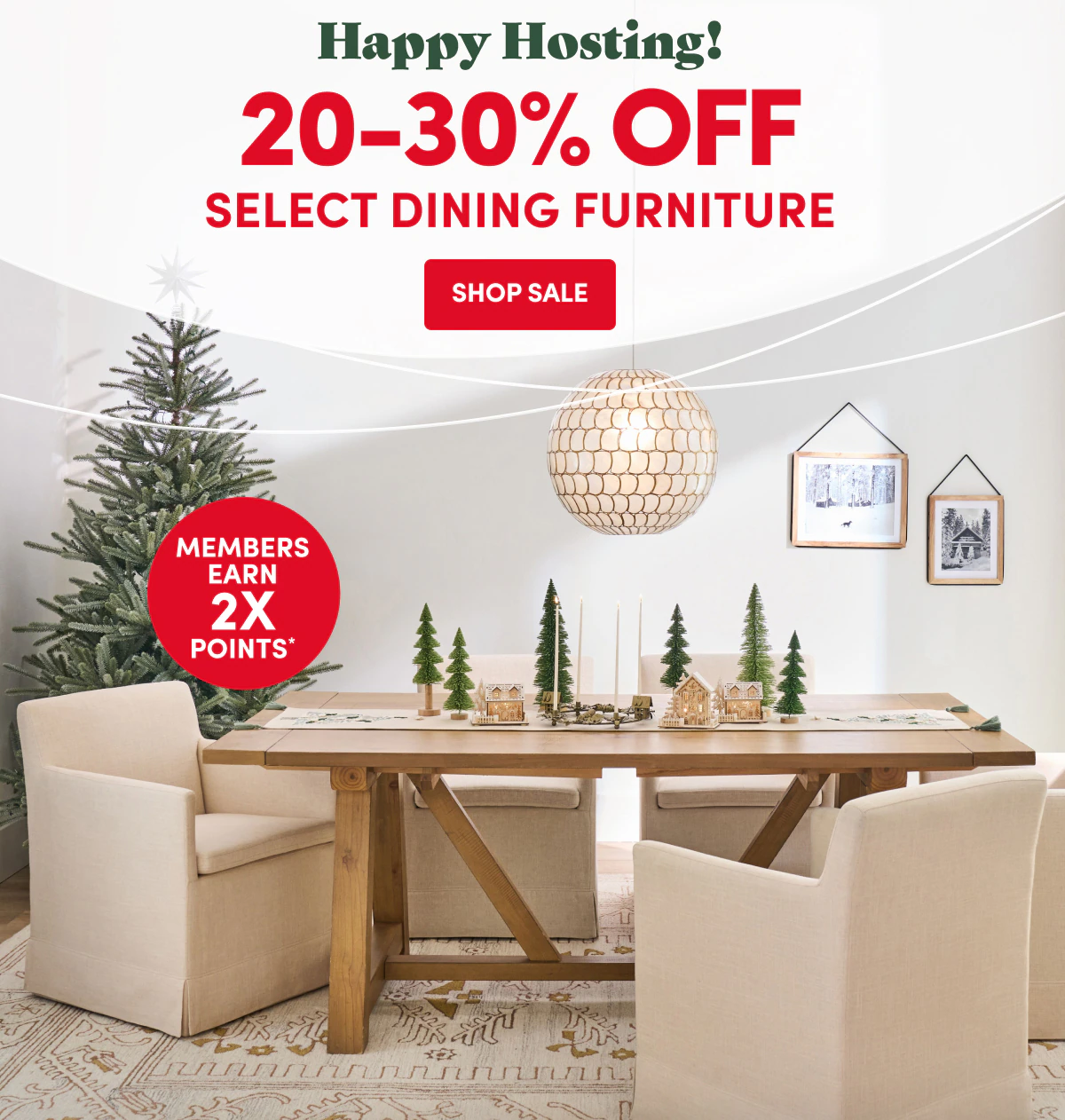Select Dining Furniture SHOP SALE