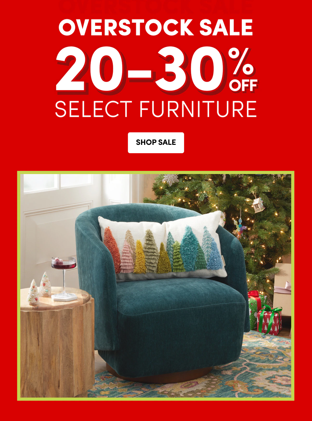 Overstock Sale 20-30%OFF SHOP SALE