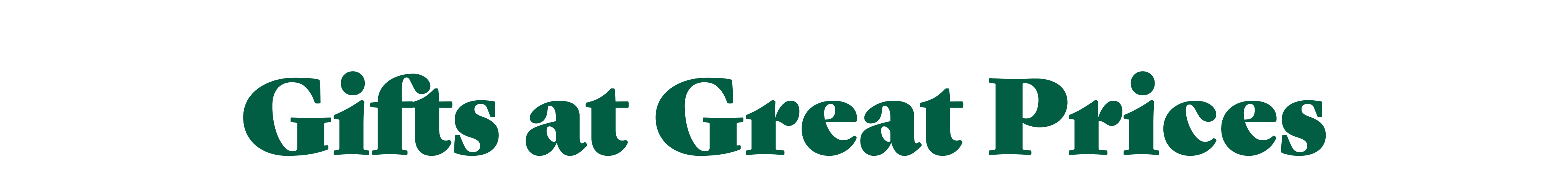 Gift at Great Prices