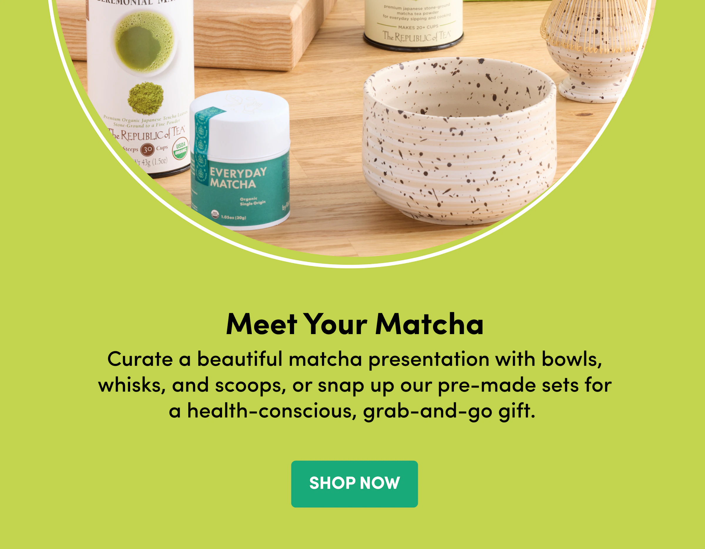 Meet your Matcha Shop Now