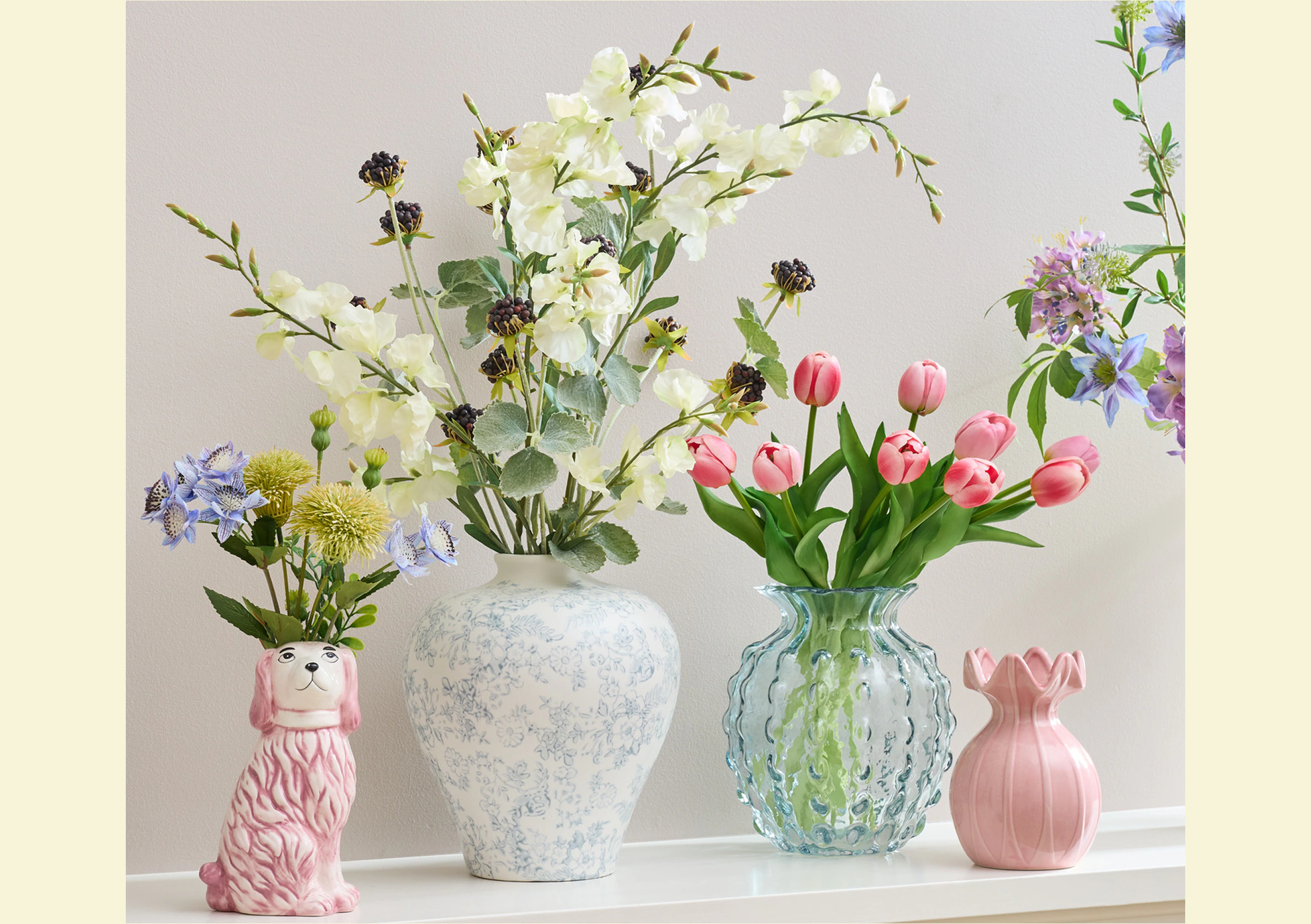 Brighten&nbsp;up&nbsp;with seasonal colors and textures.