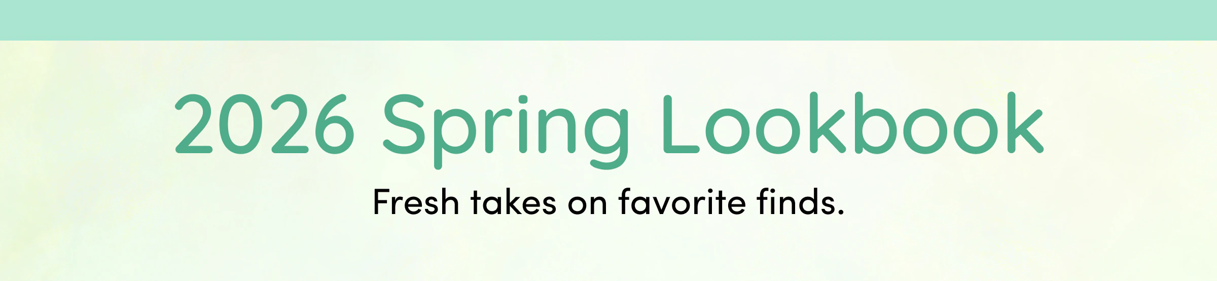 2026 Spring Lookbook