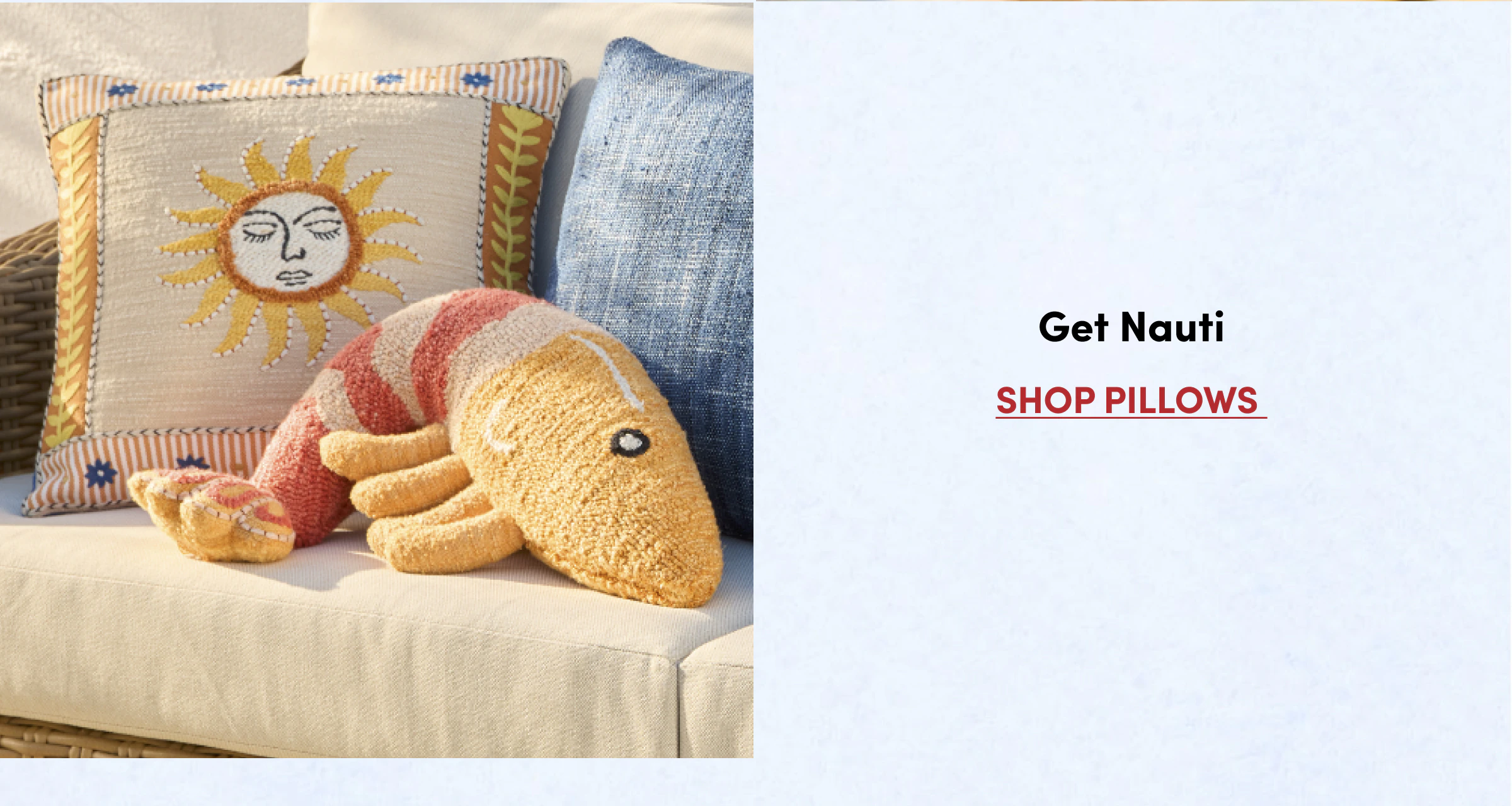 Get Nauti Shop Pillows