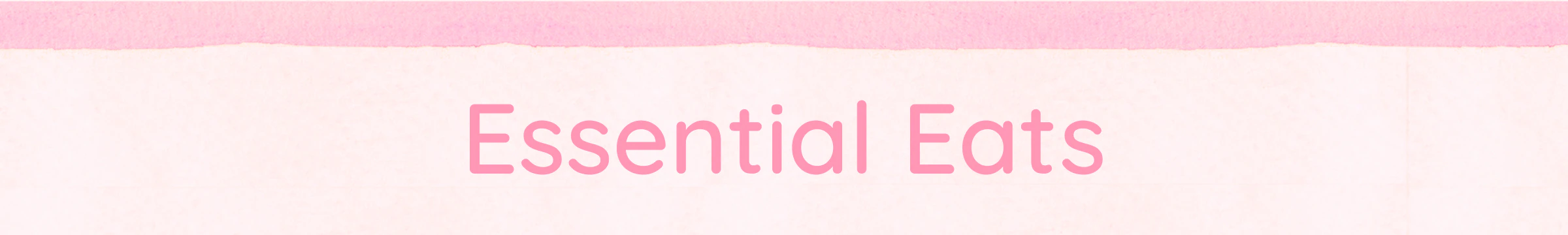 Essential Eats