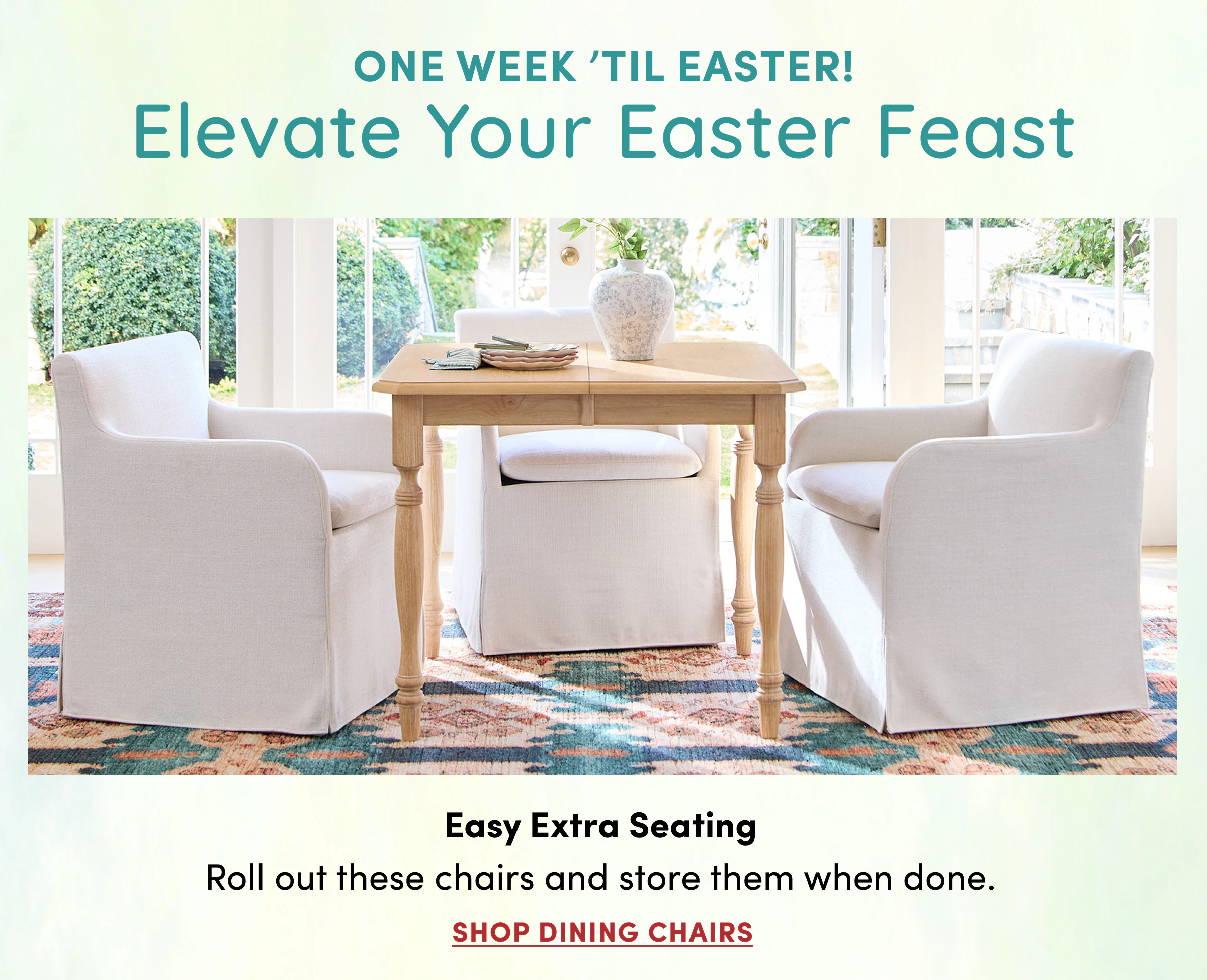 Easy Extra Seating | Shop Dining Chairs