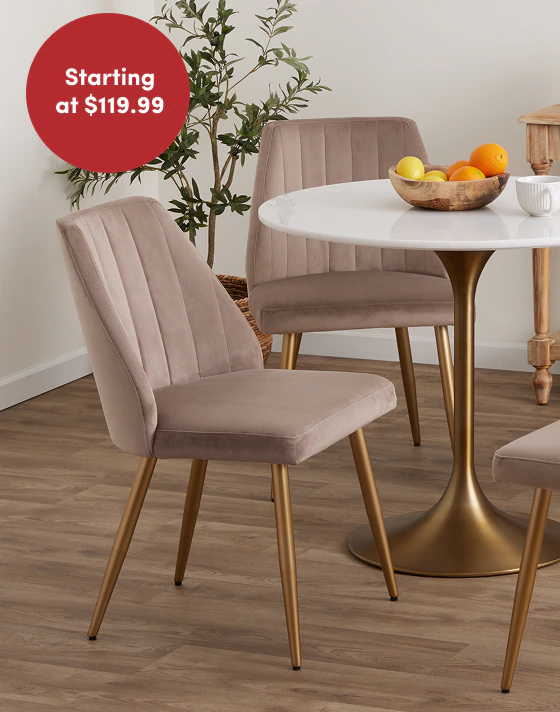 Starting at $119.99 Shop Dining Chairs