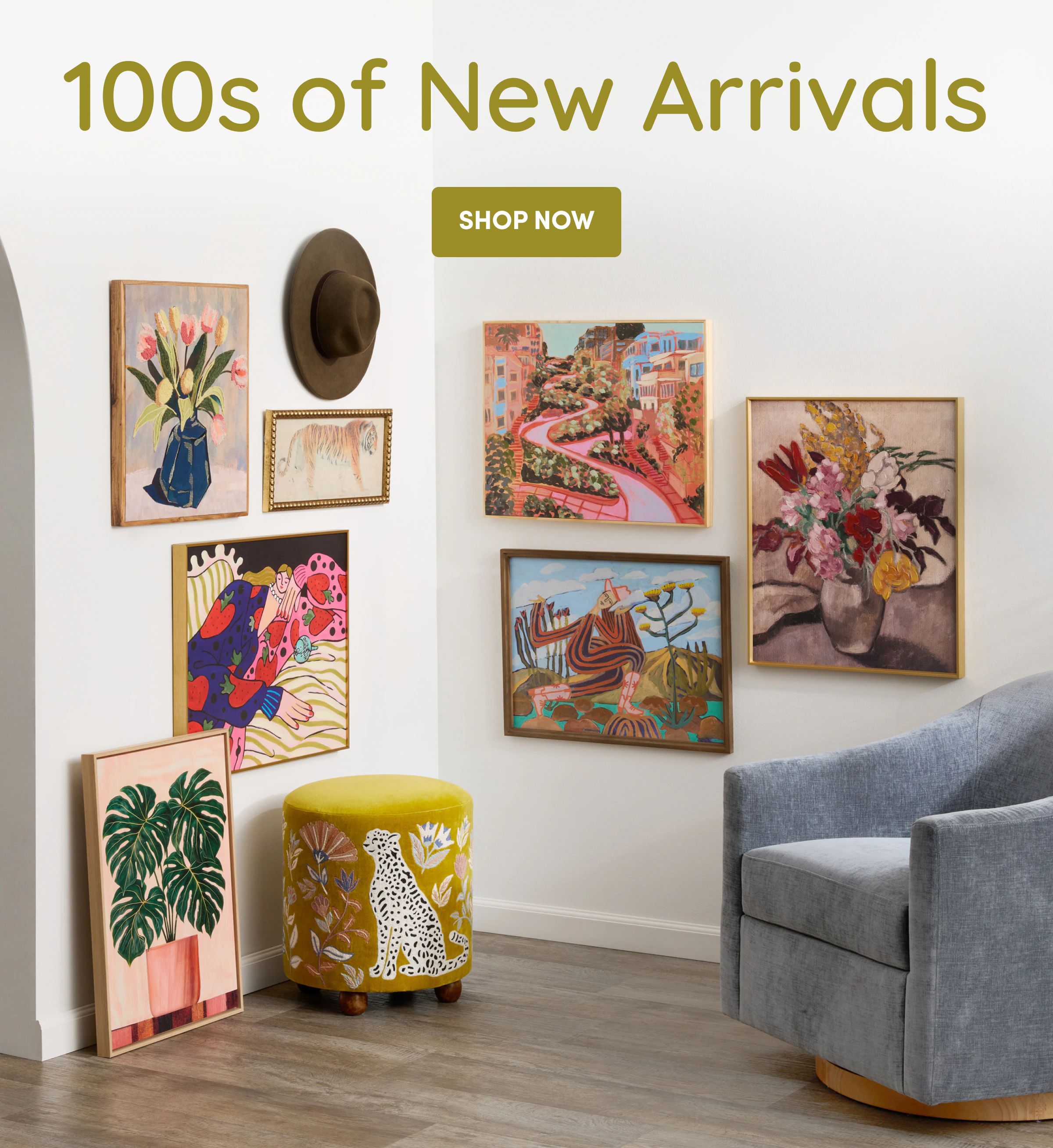 100s of New Arrivals SHOP NOW
