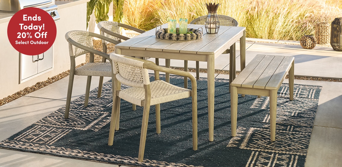 Ends Today! 20% Off Select Outdoor