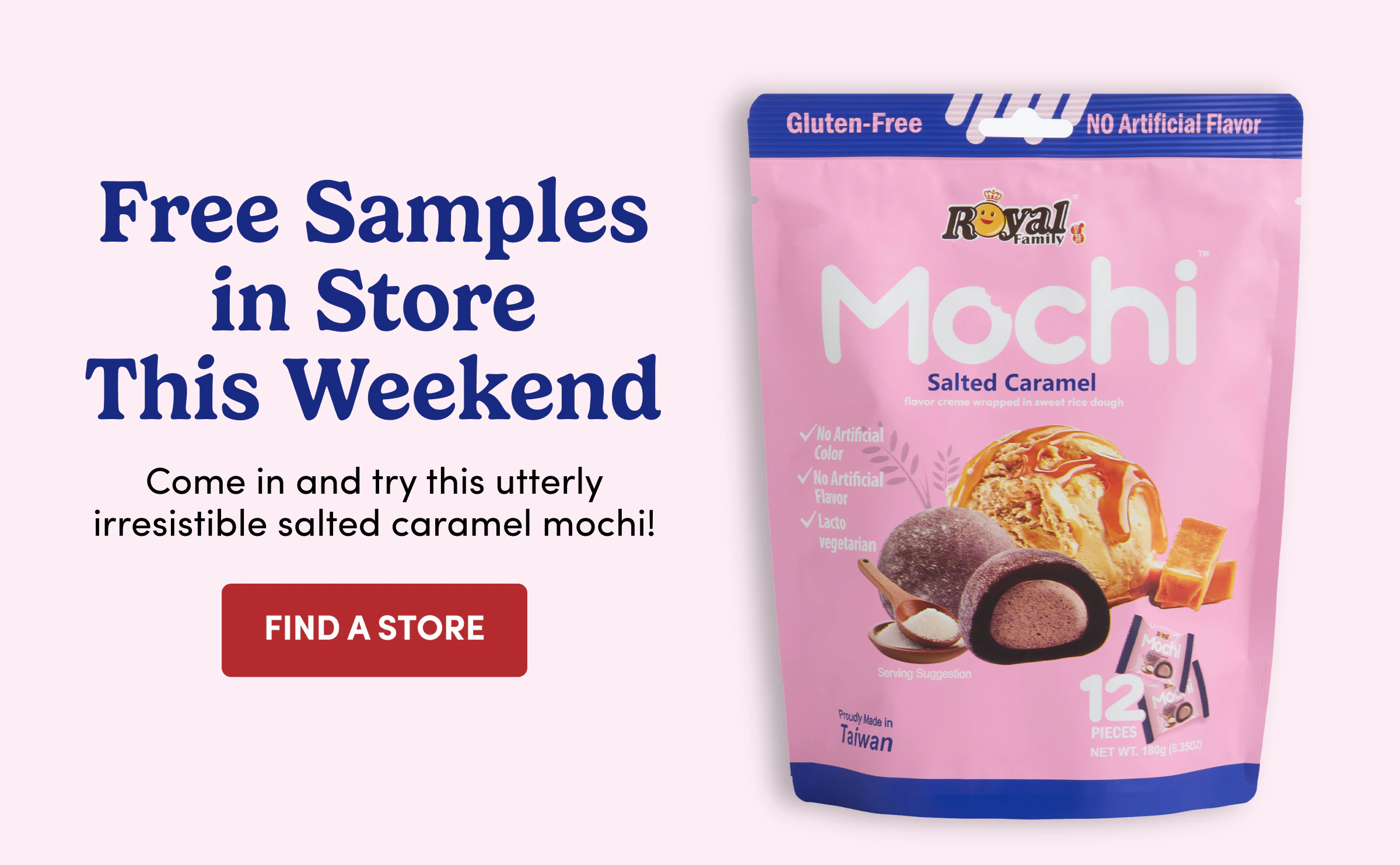 Free Samples in Store This Weekend | Find A Store