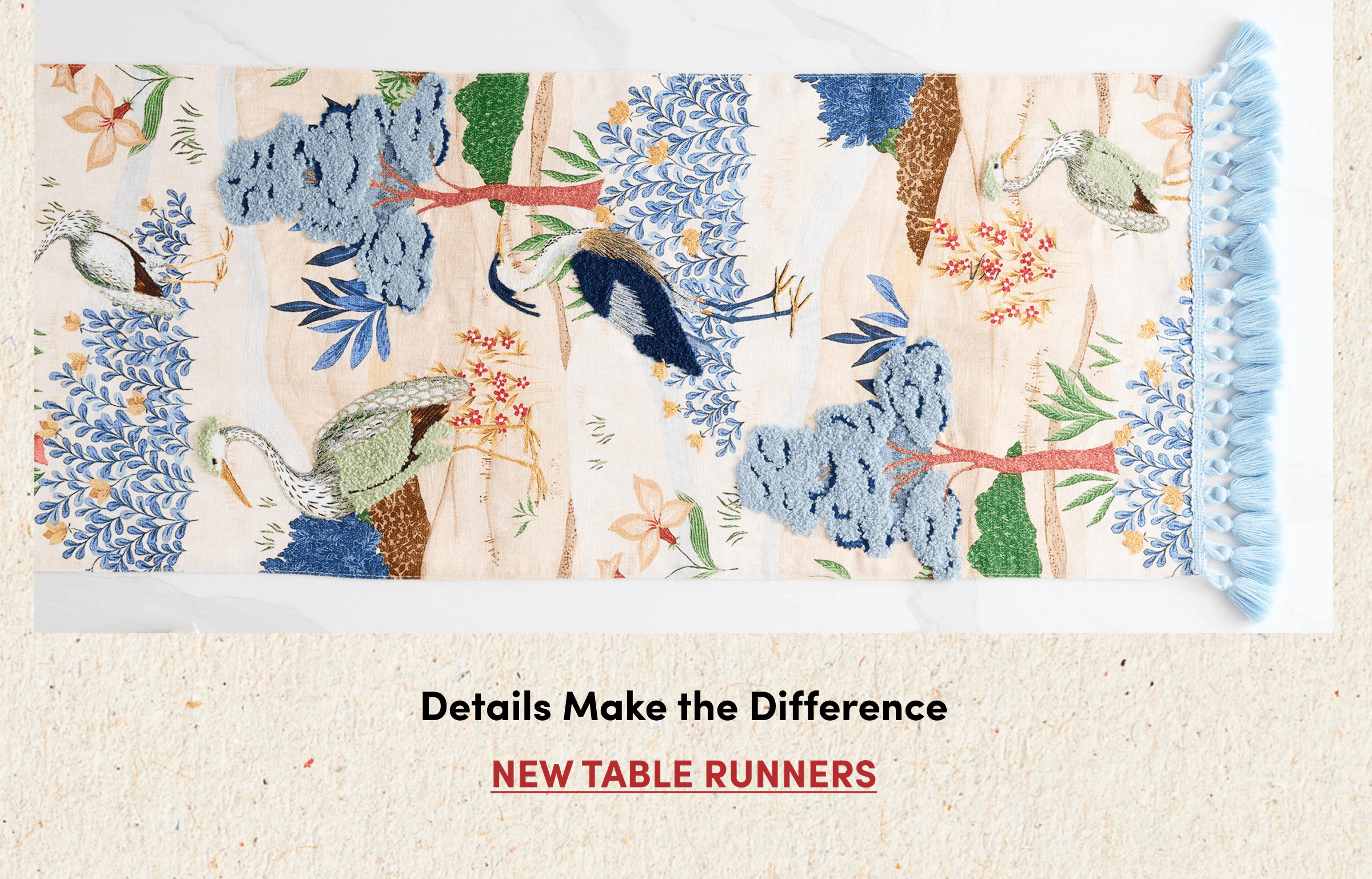 Details Make the Difference | New Table Runners