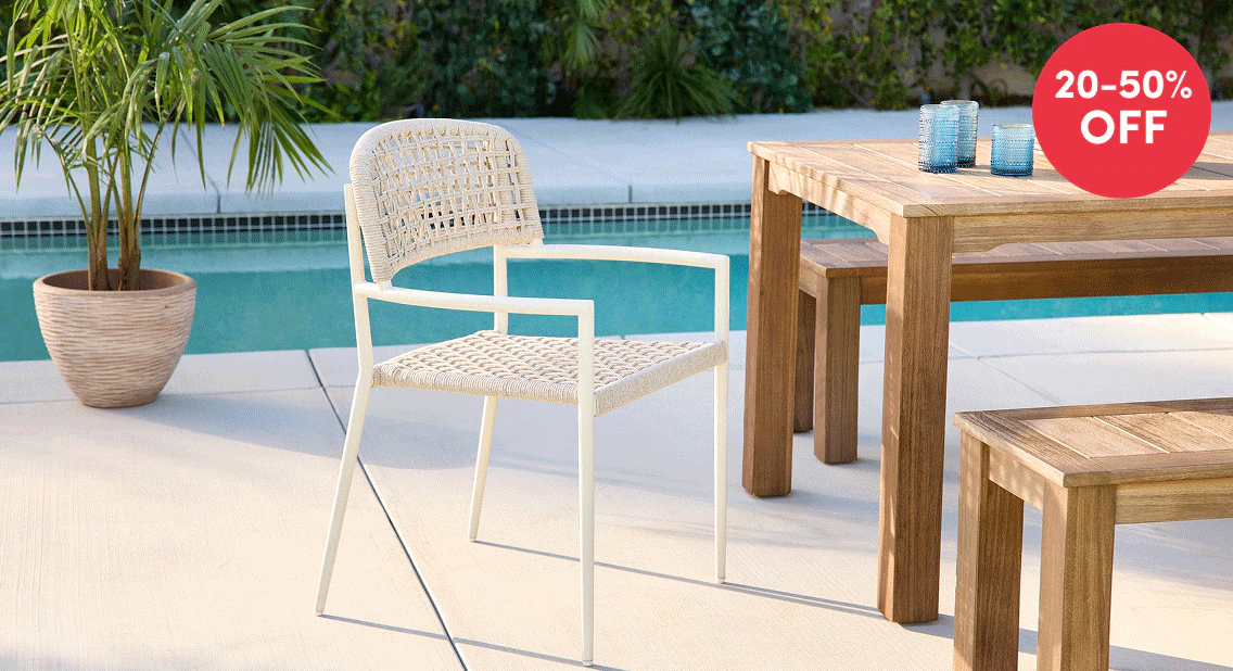 20-50% OFF Outdoor Dining Chairs
