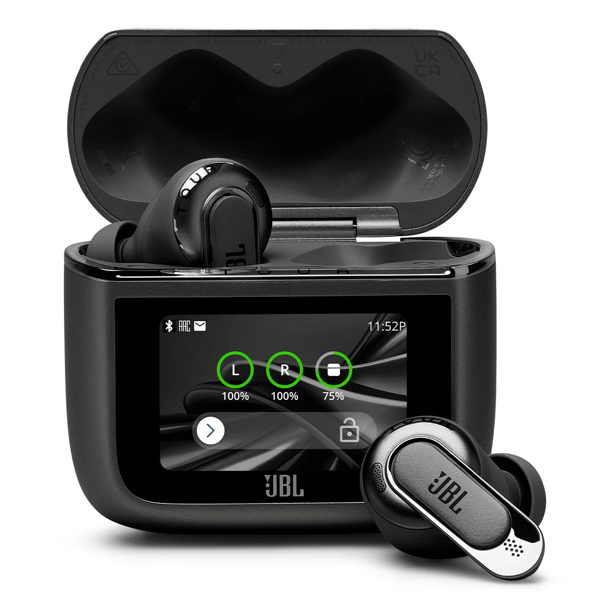 Image of JBL Tour Pro 3 Noise Cancelling True Wireless Earbuds with Smart Case