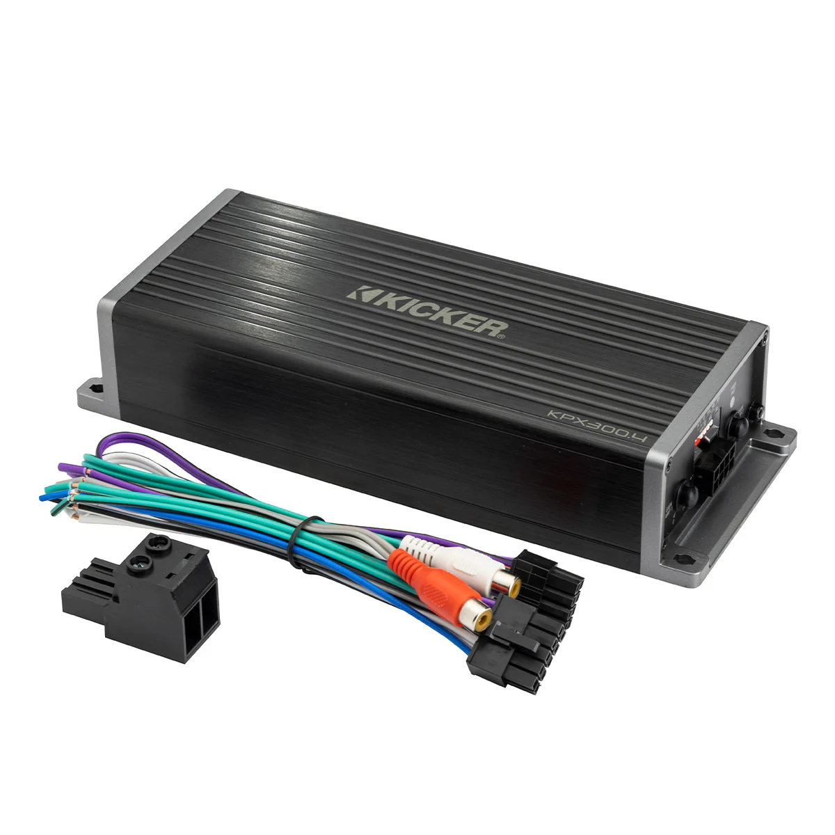 Image of Kicker KPX300.4 Full-Range 4-Channel Compact Amplifier
