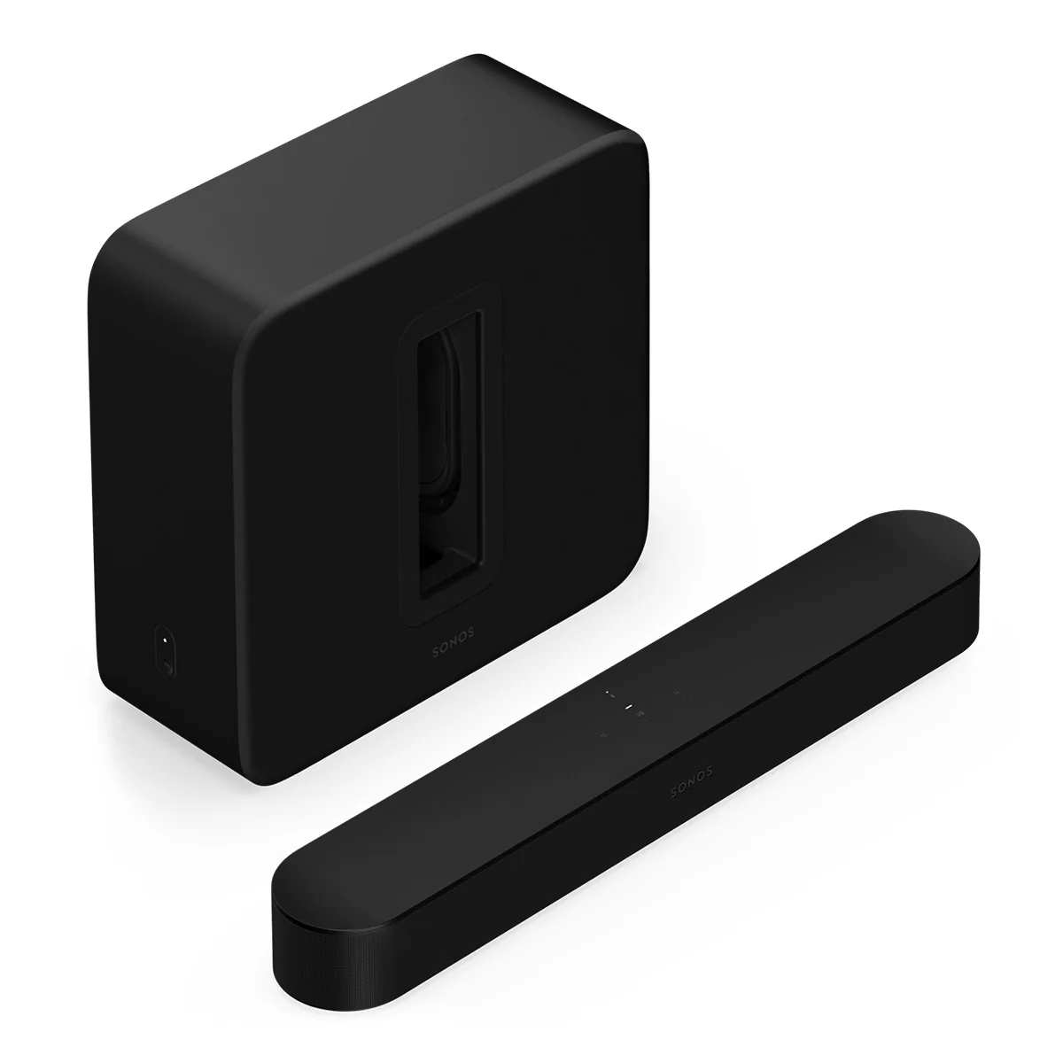Image of Sonos Premium Entertainment Set with Beam Soundbar & Sub 4 Subwoofer
