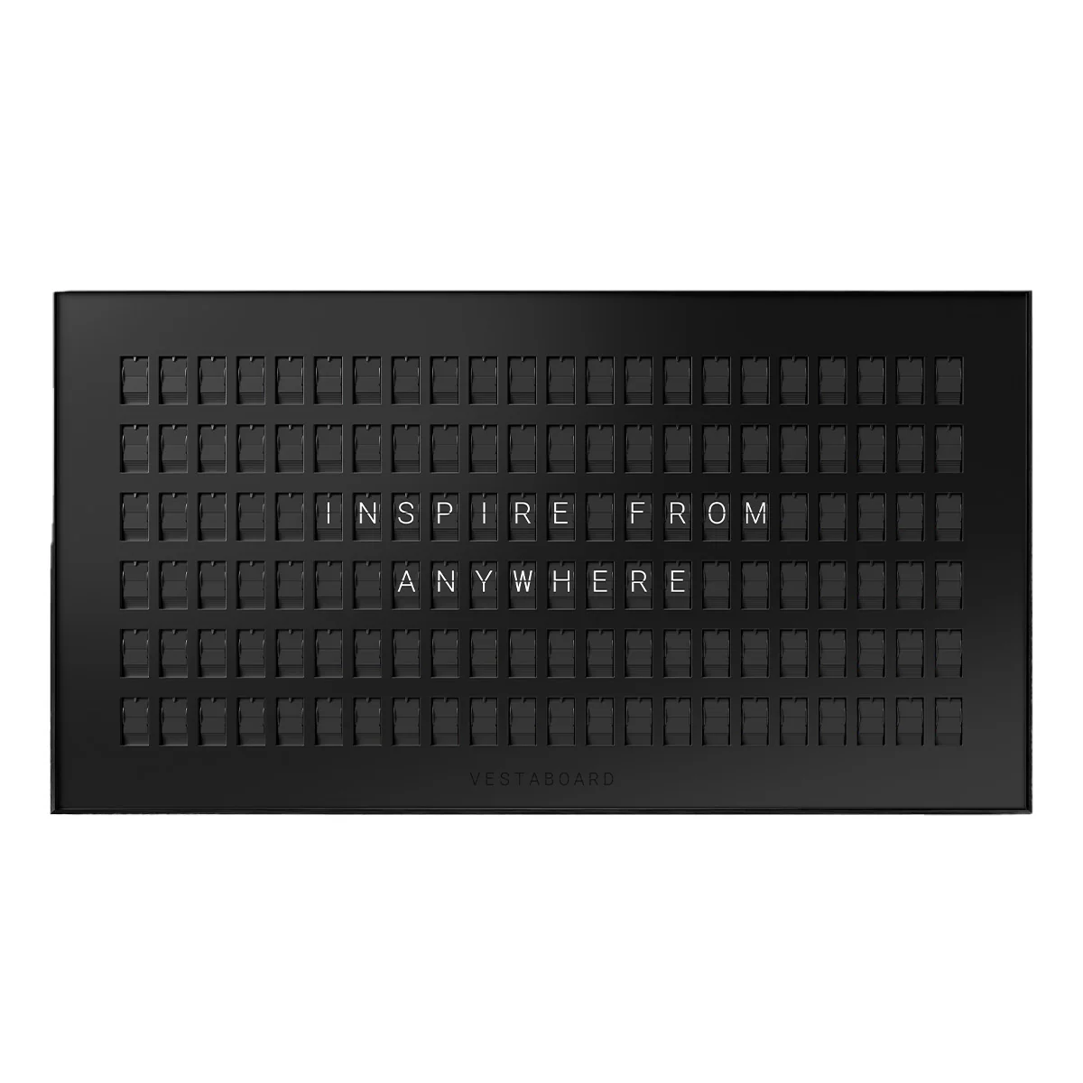 Image of Vestaboard Mechanical Smart Messaging Display (Black)