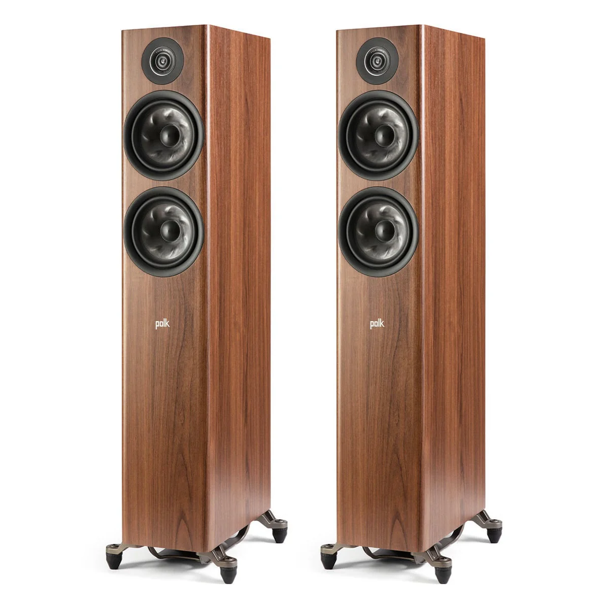 Image of Polk Audio Reserve 600 Floorstanding Speaker - Pair (Walnut)