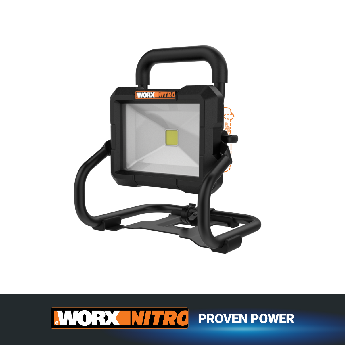 Nitro 20V Power Share Cordless LED Work Light (Tool Only)