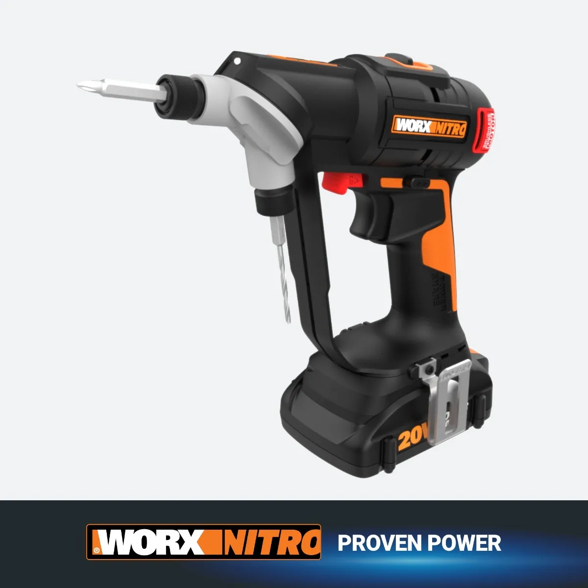 Nitro 20V Brushless Switchdriver 2.0 2-in-1 Cordless Drill & Driver
