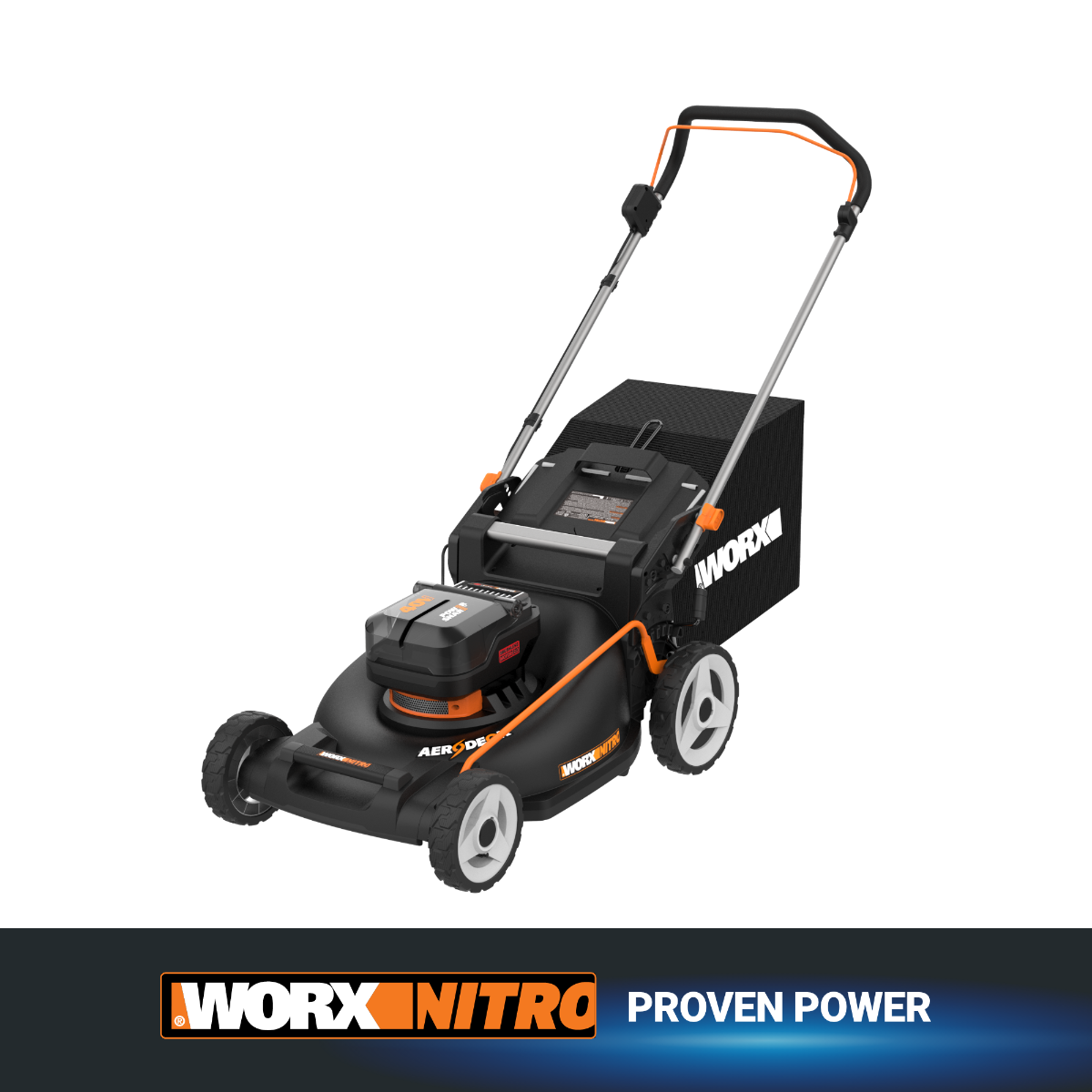 Nitro 40V 5.0AH Brushless 21" Cordless Push Lawn Mower