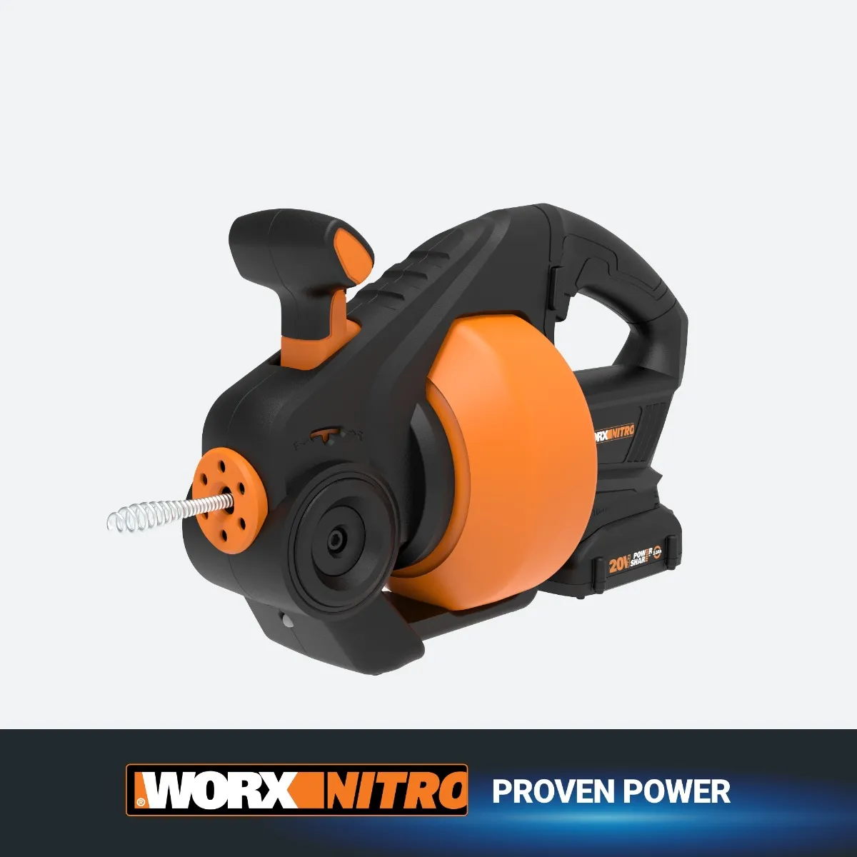Nitro 20V Power Share 25 ft. Cordless Drain Auger