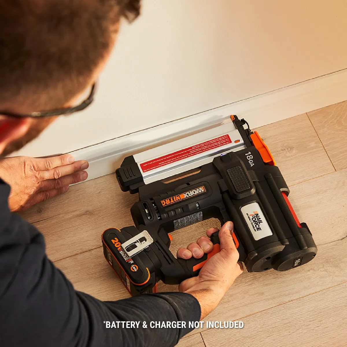 Nitro 20V Cordless 18Ga Brad Nail Gun (Tool Only)