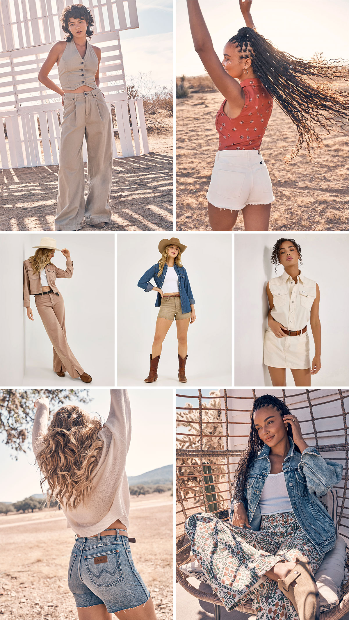 Women posing