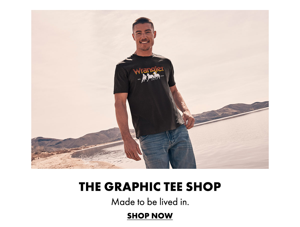 The Graphic Tee Shop Made To Be Lived In. Shop Now