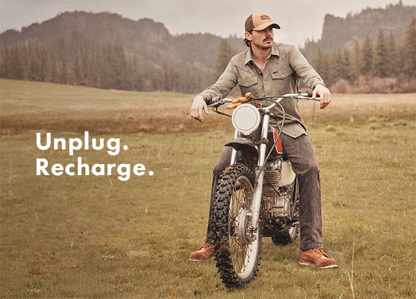 Unplug. Recharge.