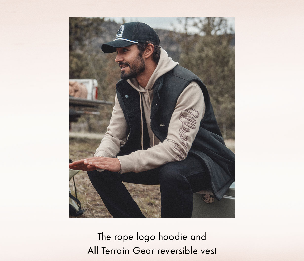 The rope logo hoodie