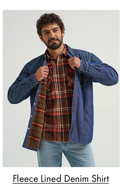 Fleece Lined Denim Shirt