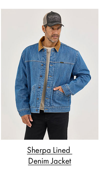 Sherpa Lined  Denim Jacket