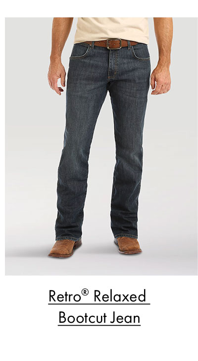 Retro Relaxed  Bootcut Jean